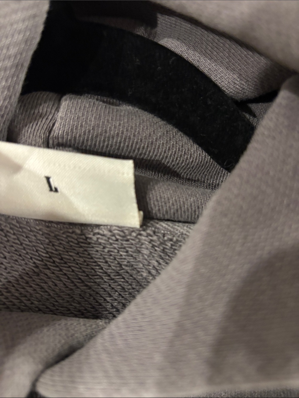 Elwood Core Oversize Organic Cotton Brushed Terry Hoodie - Picture 7 of 8